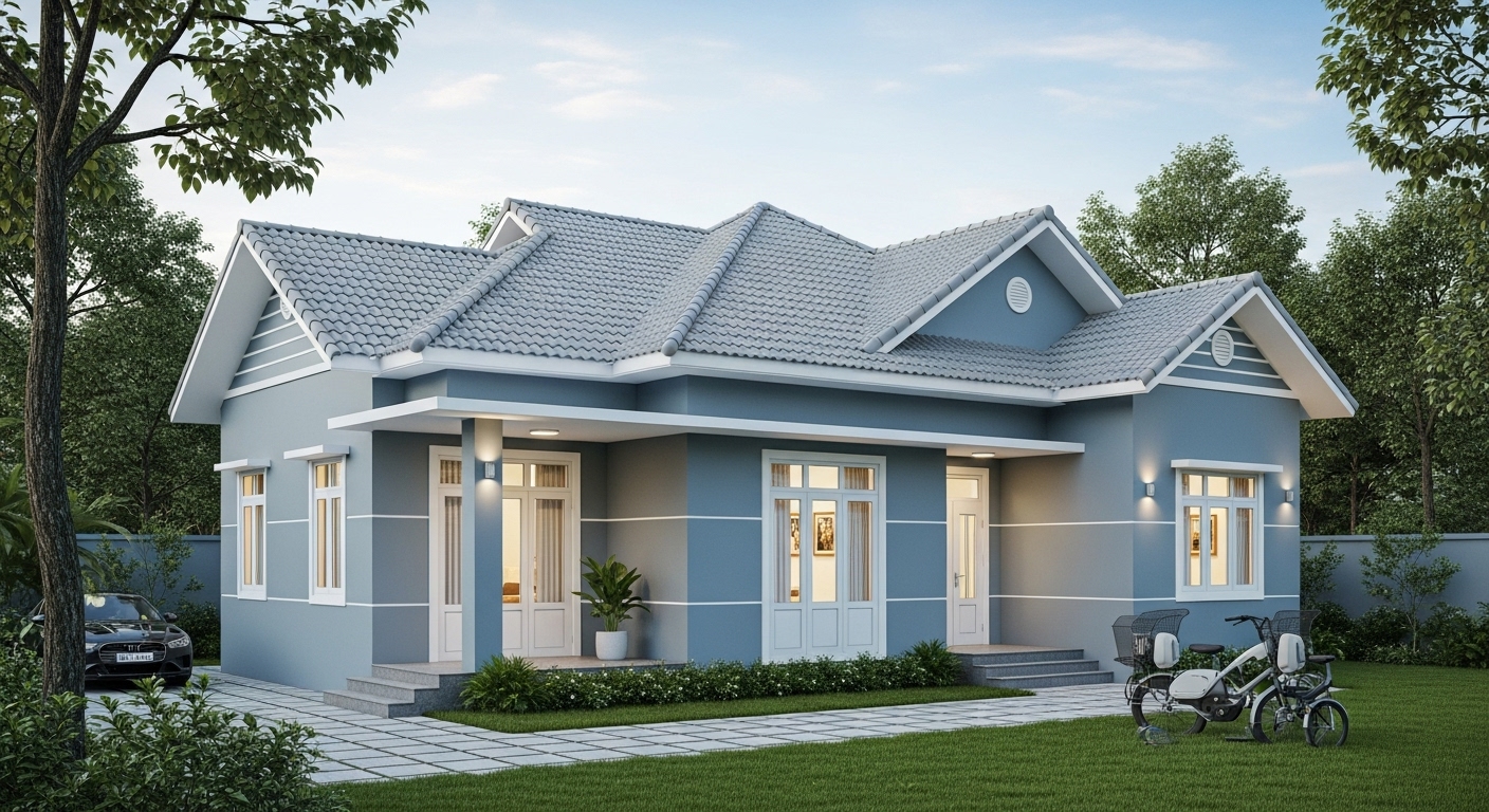 Mau Son Ngoai That Nha Cap 4 Dep 18