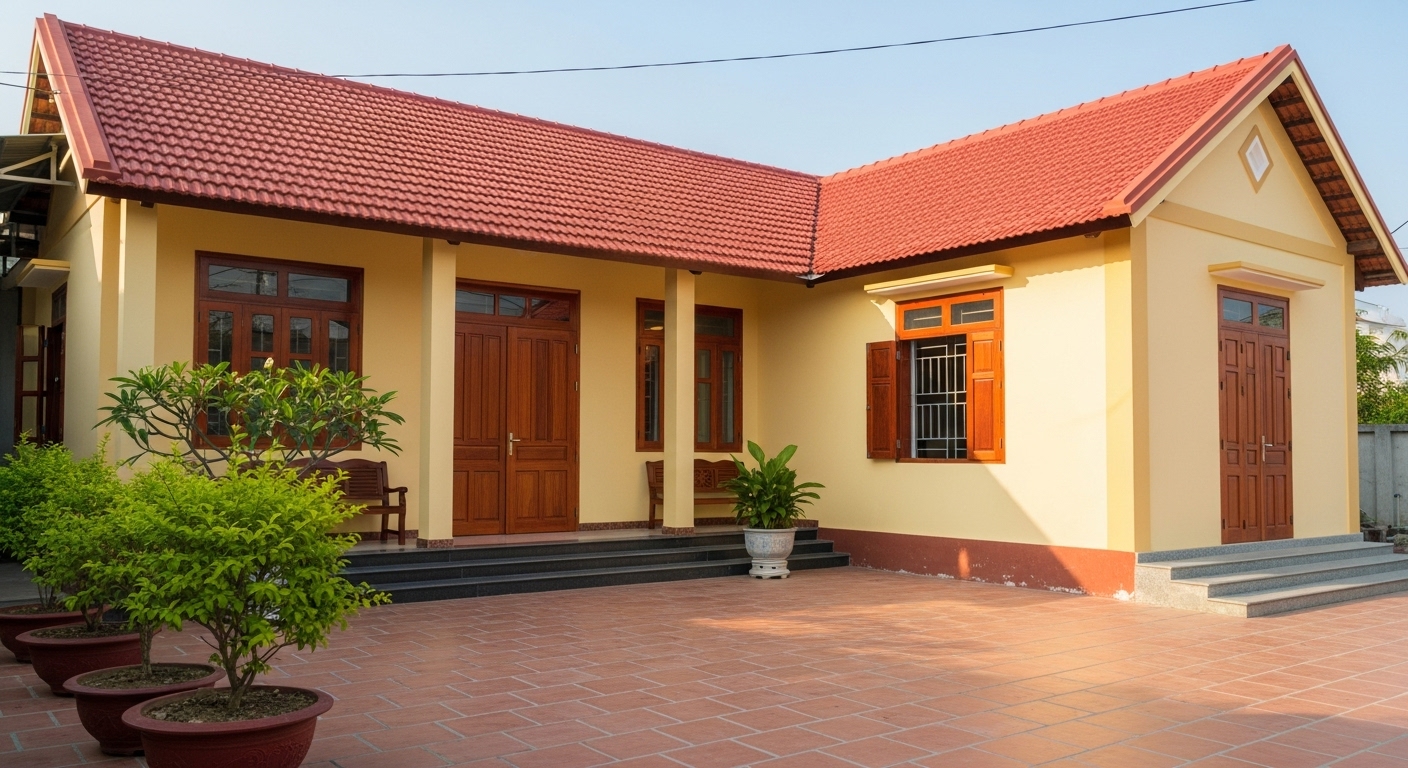 Mau Son Ngoai That Nha Cap 4 Dep 23