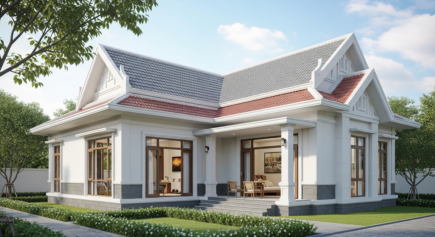 Mau Son Ngoai That Nha Cap 4 Dep 29