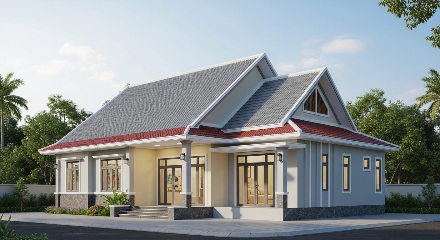 Mau Son Ngoai That Nha Cap 4 Dep 31