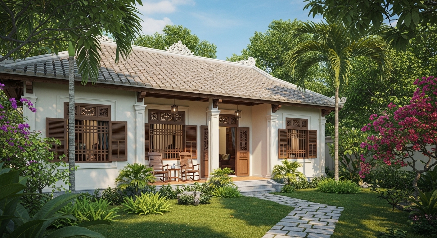 Mau Son Ngoai That Nha Cap 4 Dep 7