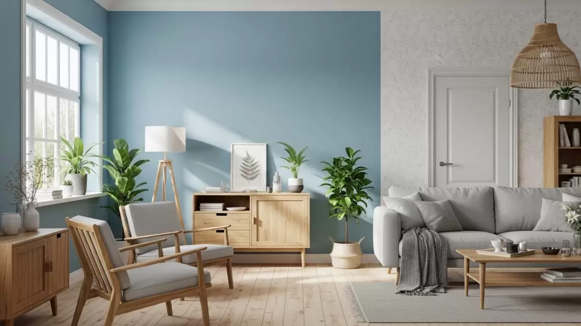 50+ Mẫu sơn nội thất màu xanh dẫn đầu xu hướng 2026
