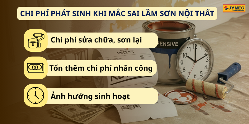 Chi Phi Phat Sinh Khi Mac Sai Lam Son Noi That