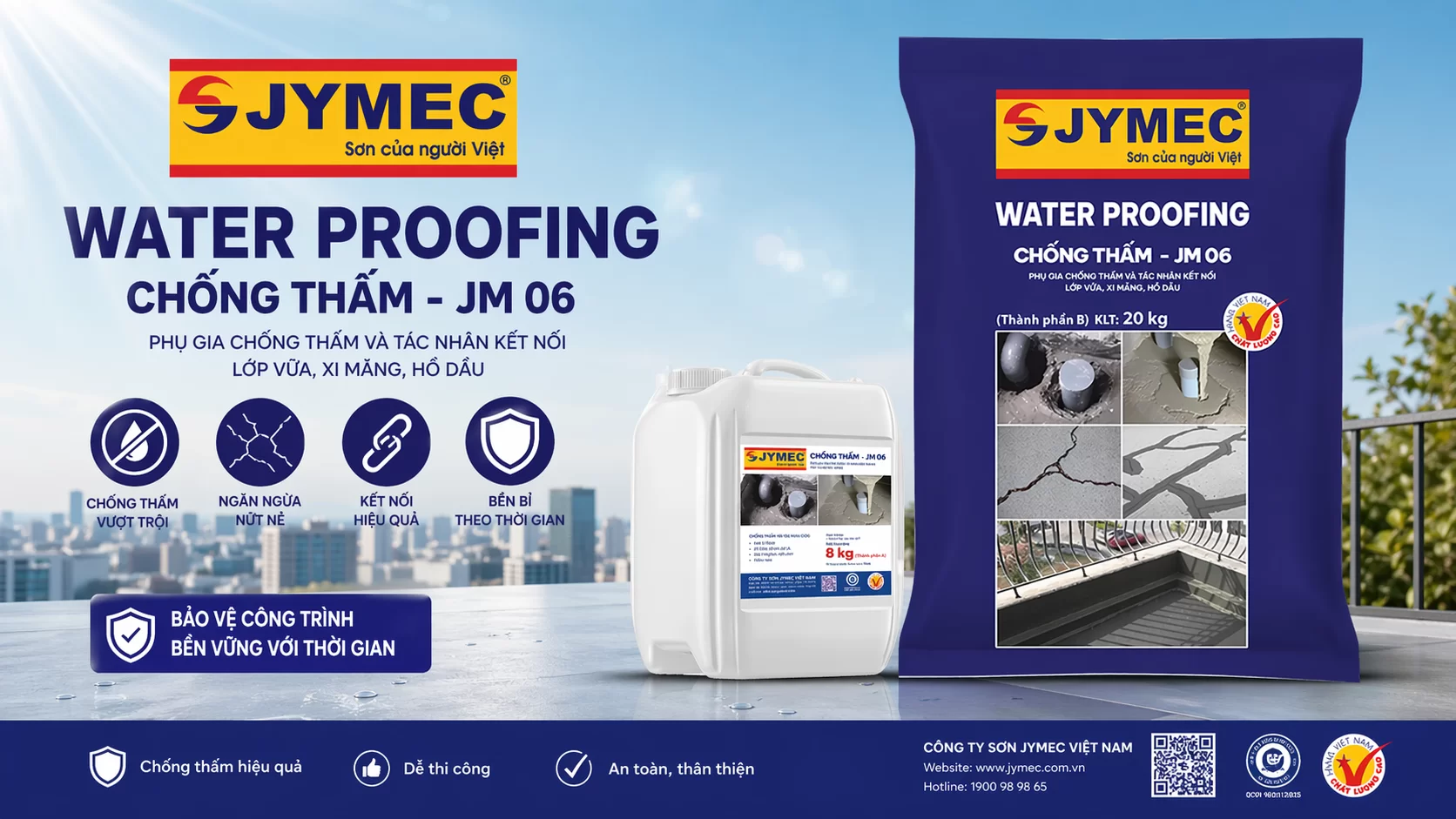 Sơn chống thấm JM06 Jm06