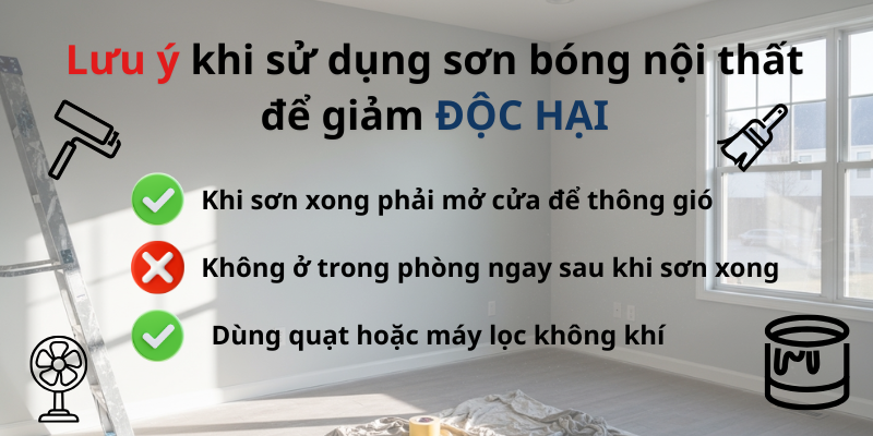 Luu Y Khi Su Dung Son Noi That De Giam Doc Hai