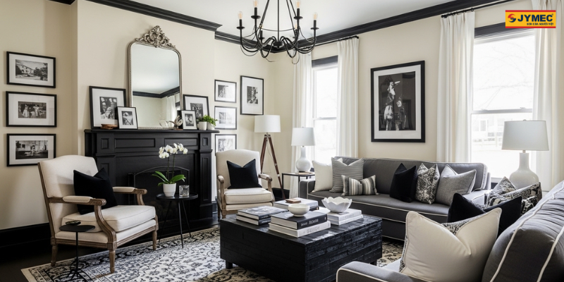 Phong Khach Su Dung Gam Mau Dam Den Phoi Trang