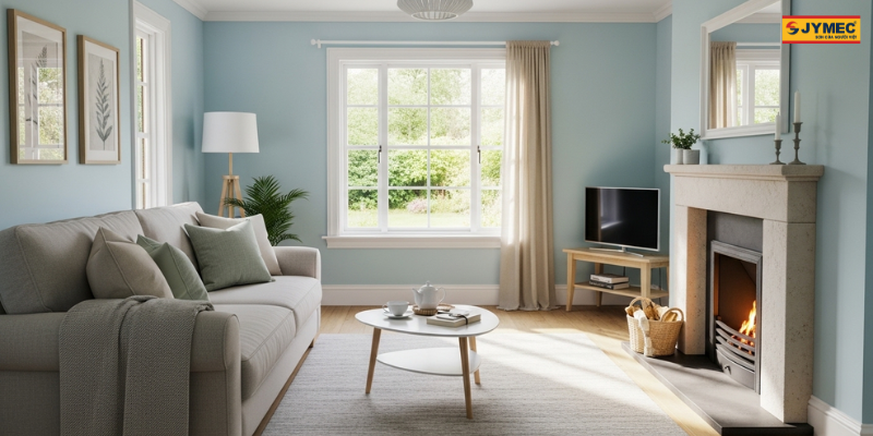 Phong Khach Tone Mau Pastel