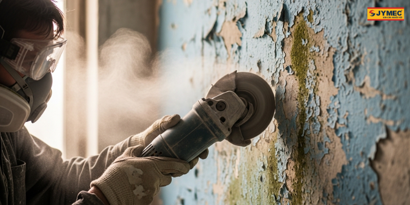 Ve Sinh Be Mat Bang May Mai