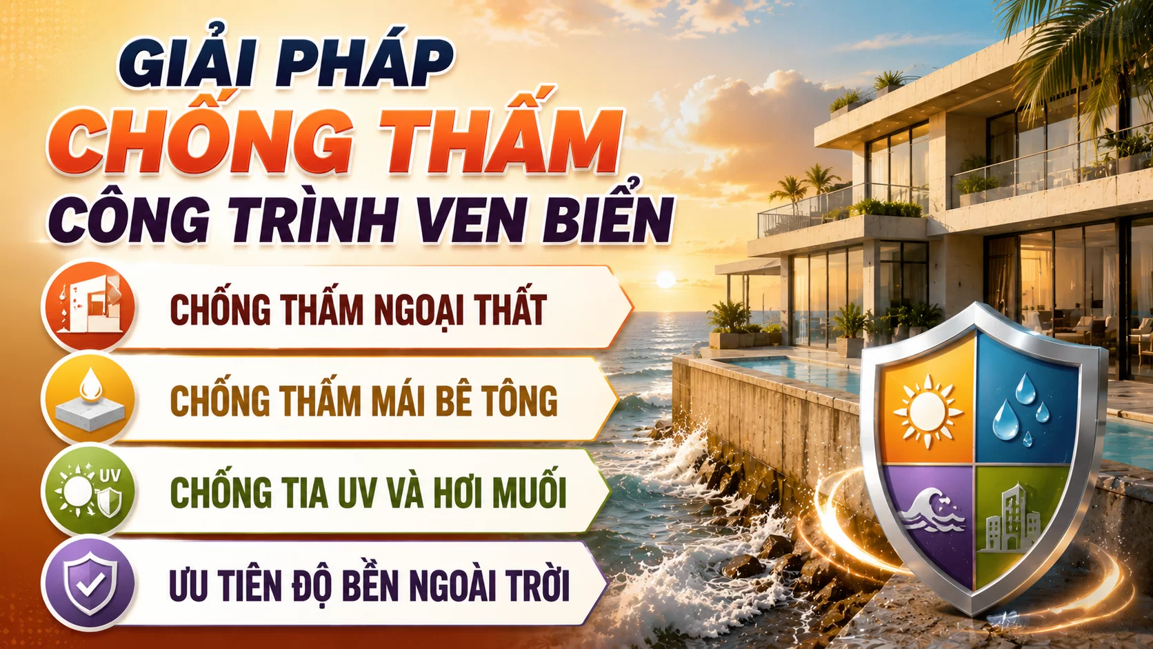 Giải pháp chống thấm cho công trình ven biển Giai Phap Chong Tham Cong Trinh Ven Bien