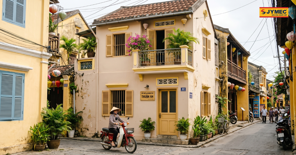 Nha Phoi Mau Be Vang Tinh Te