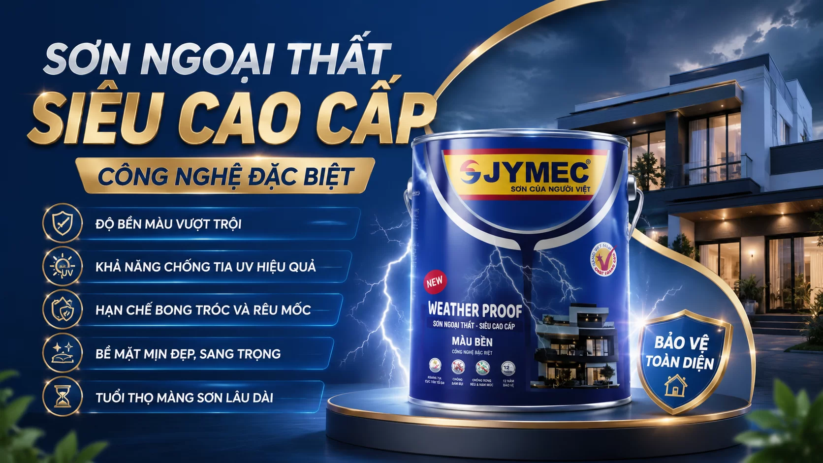 Son Ngoai That Cao Cap Cong Nghe Dac Biet