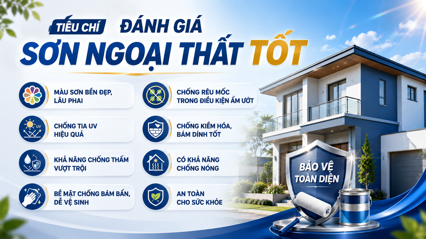 Tieu Chi Chon Son Ngoai That Tot