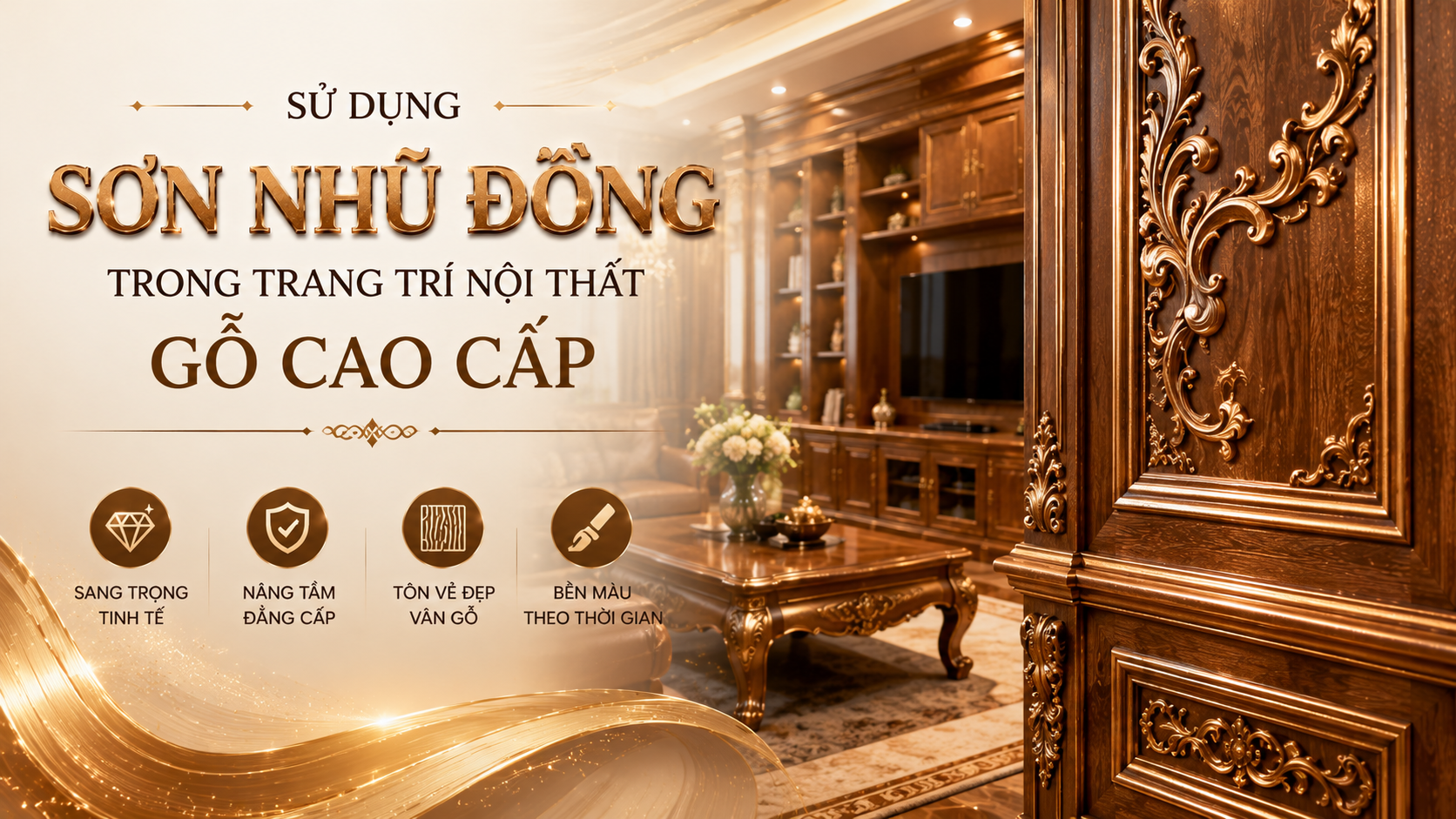 Su Dung Son Nhu Dong Trong Trang Tri Noi That Go