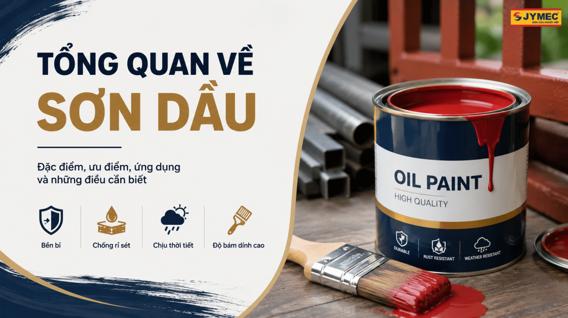 Sơn Dầu Là Gì? Đặc Điểm, Phân Loại Và Cách Sử Dụng Hiệu Quả