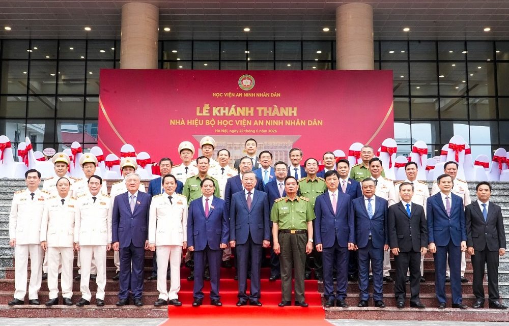 Sơn JYMEC đồng hành cùng công trình trọng điểm Nhà hiệu bộ Học viện An ninh Nhân dân
