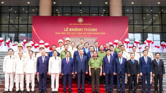 Sơn JYMEC đồng hành cùng công trình trọng điểm Nhà hiệu bộ Học viện An ninh Nhân dân