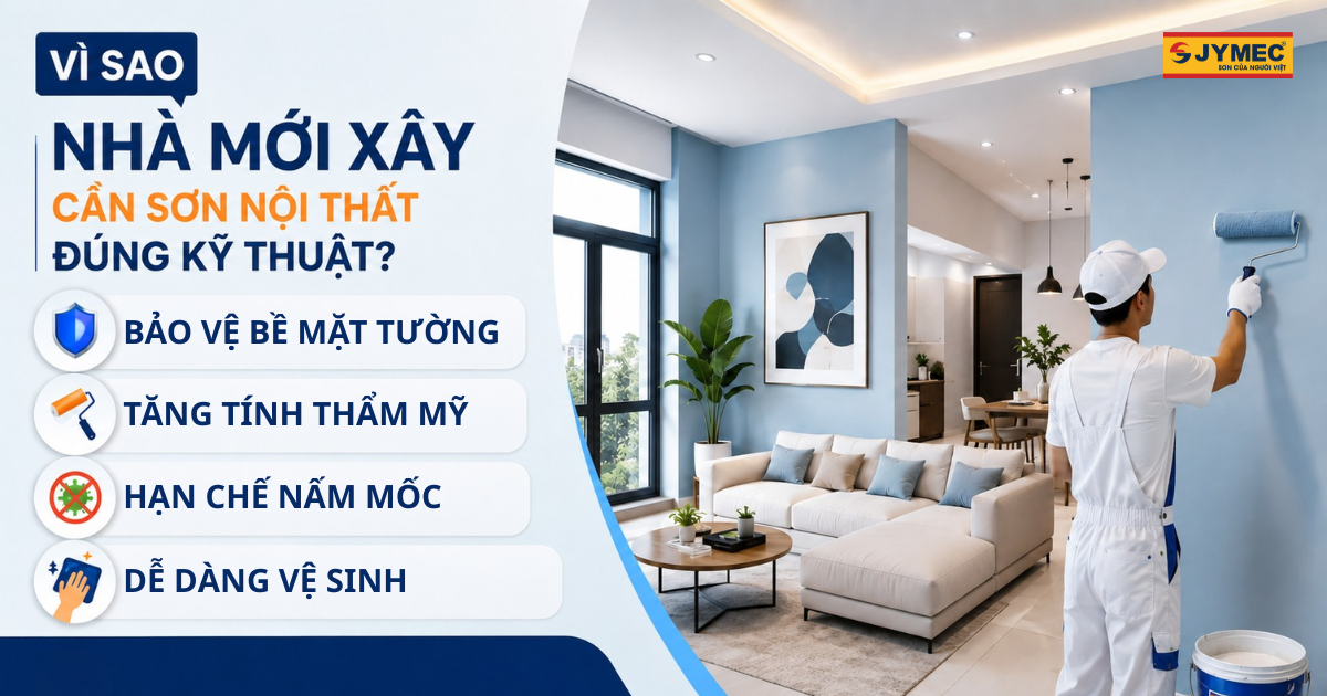 Nha Moi Xay Vi Sao Can Son Noi That Dung Ki Thuat