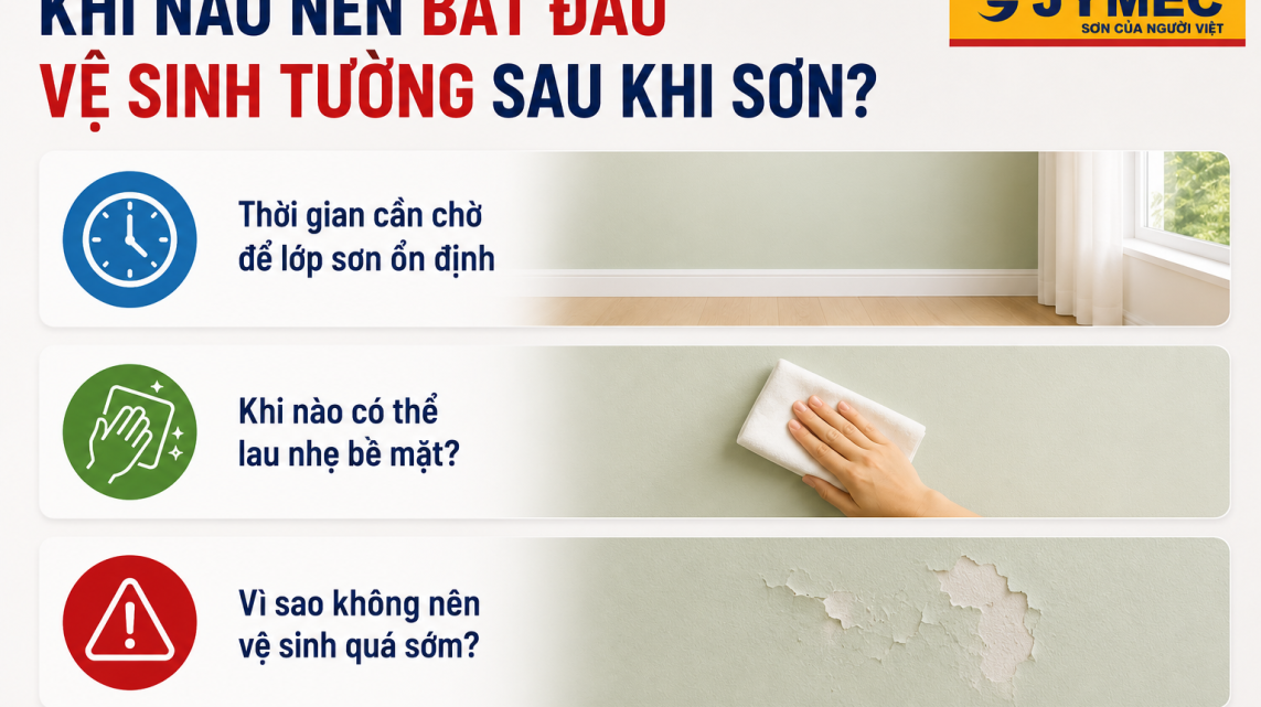 Cách Bảo Quản Và Vệ Sinh Tường Sơn Nội Thất Luôn Như Mới 