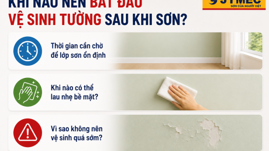 Cách Bảo Quản Và Vệ Sinh Tường Sơn Nội Thất Luôn Như Mới 