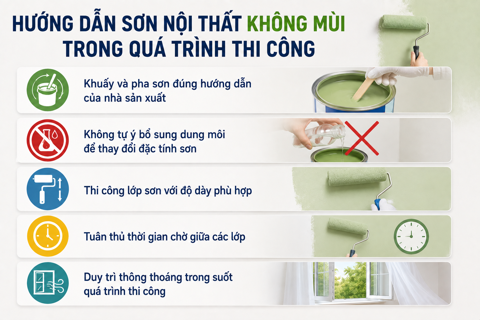 Huong Dan Son Noi That Khong Mui An Toan Cho Gia Dinh Co Tre Nho 2