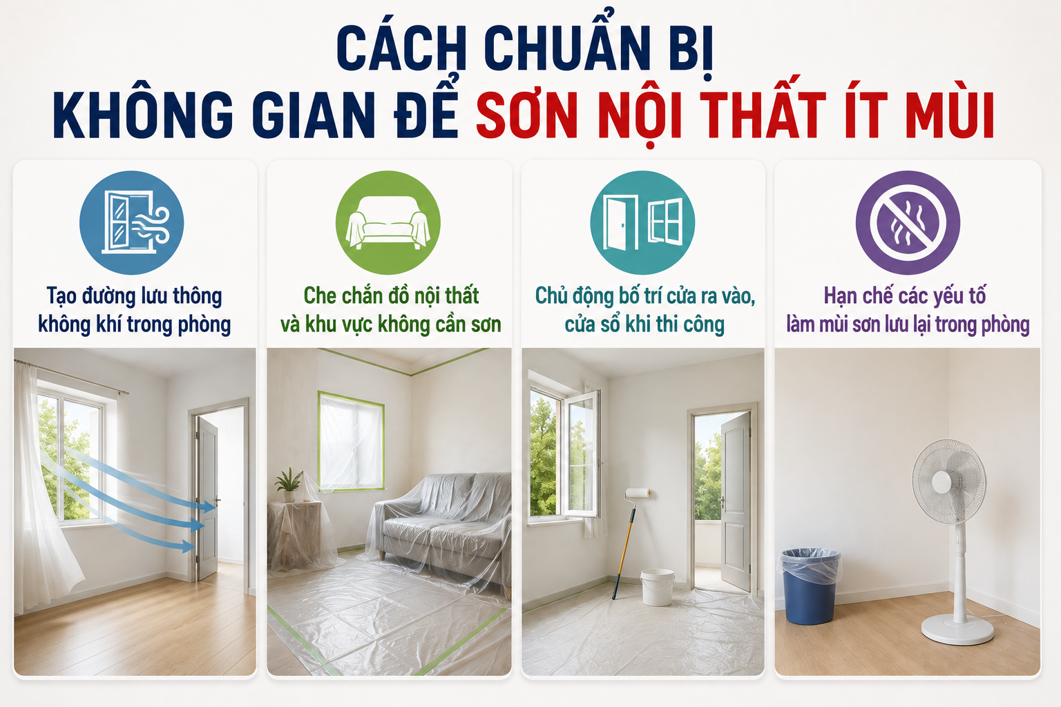Huong Dan Son Noi That Khong Mui An Toan Cho Gia Dinh Co Tre Nho 3