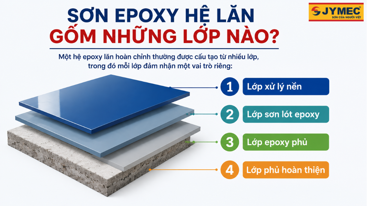 Sơn Epoxy Hệ Lăn Nhà Xưởng: Giá, Ưu Nhược Điểm