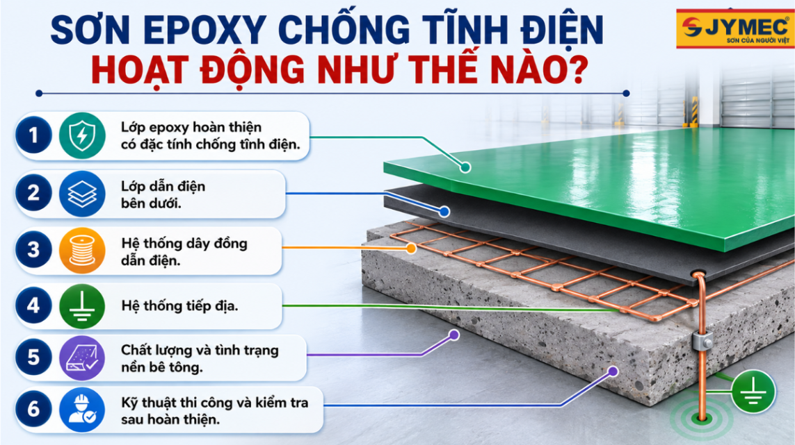 Sơn Nền Nhà Xưởng Chống Tĩnh Điện: Báo Giá & Cách Chọn