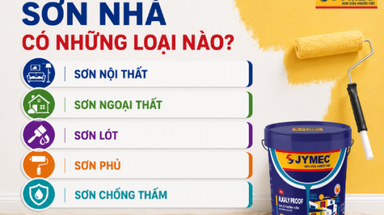 Sơn Nhà Có Những Loại Nào? Phân Loại Và Cách Chọn