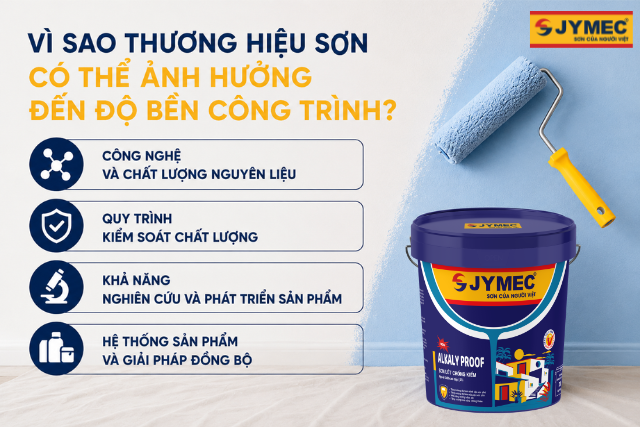 Thương Hiệu Sơn Có Ảnh Hưởng Đến Độ Bền Công Trình?