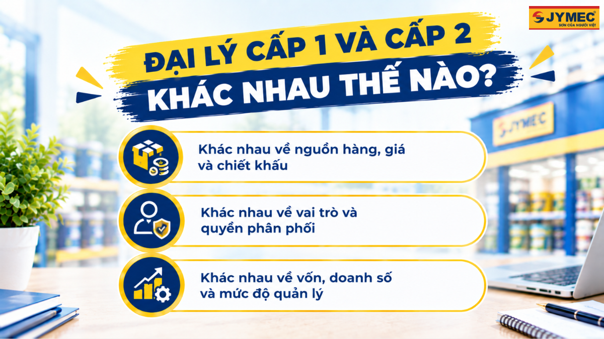 Dai Ly Son Cap 1 Co Duoc Ban Cho Cap 2 Khong 3