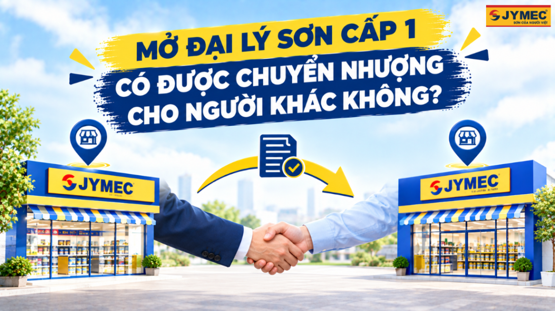Mở Đại Lý Sơn Cấp 1 Có Được Chuyển Nhượng Cho Người Khác Không?