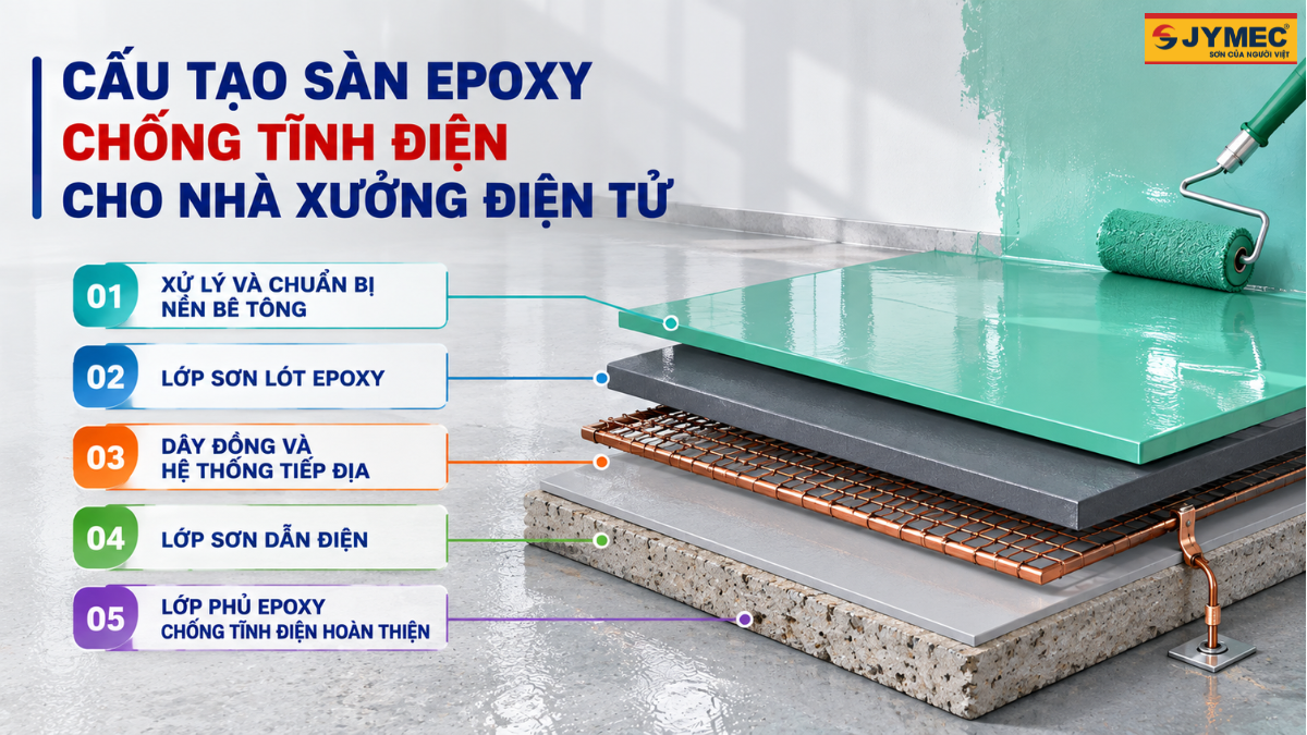 Son Nen Nha Xuong Dien Tu 3