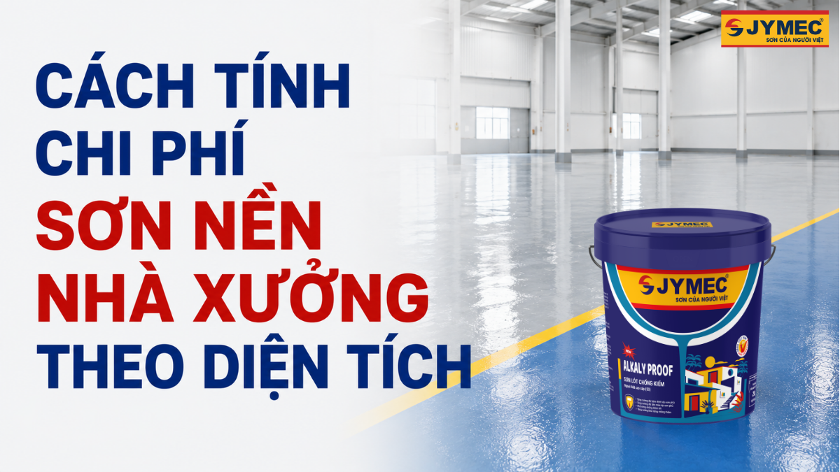 Tính Chi Phí Sơn Nền Nhà Xưởng Theo Diện Tích