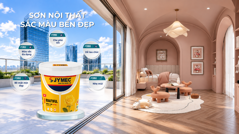 Sơn nội thất sắc màu bền đẹp 10
