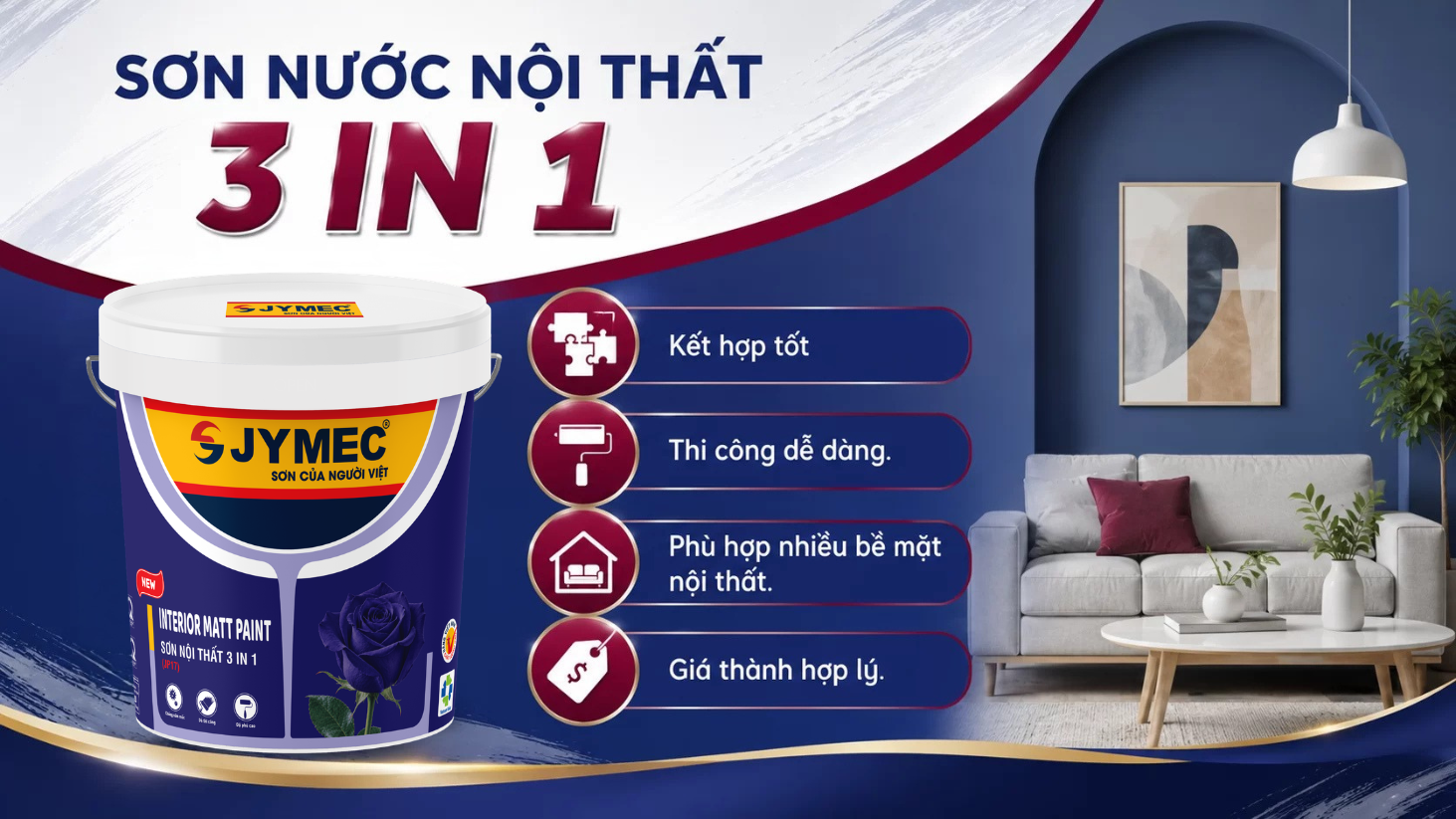 Son nuoc noi that 3in1