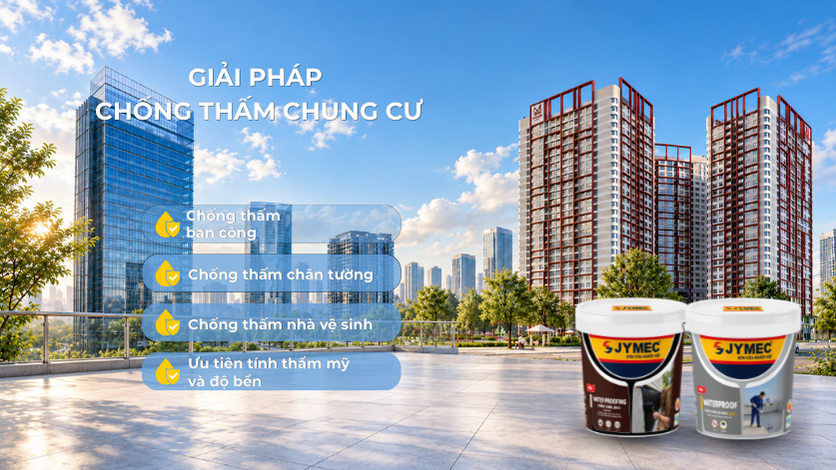 Giải pháp chông thấm chung cư Giai Phap Chong Tham Chung Cu