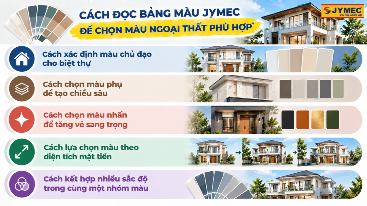 Bang Mau Son Ngoai That Biet Thu Sang Trong Duoc Ua Chuong 2026 2