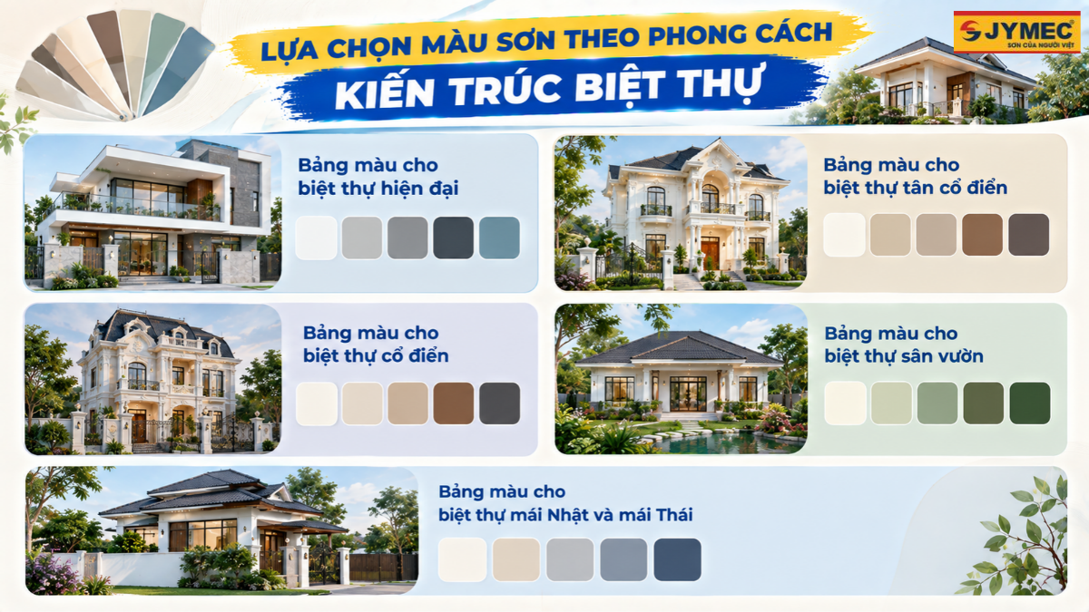 Bang Mau Son Ngoai That Biet Thu Sang Trong Duoc Ua Chuong 2026 4