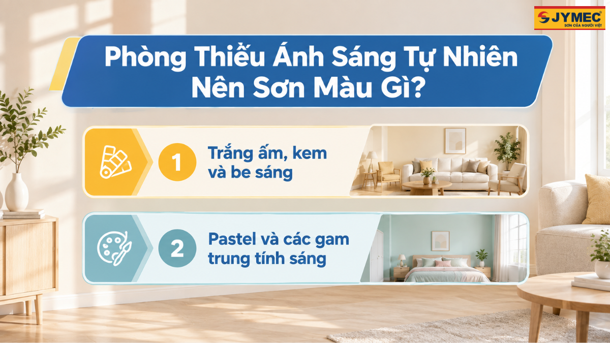 Cach Chon Mau Son Phu Hop Voi Anh Sang Tu Nhien 3