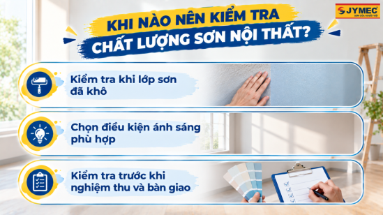 Cách Kiểm Tra Chất Lượng Sơn Nội Thất Sau Khi Hoàn Thiện