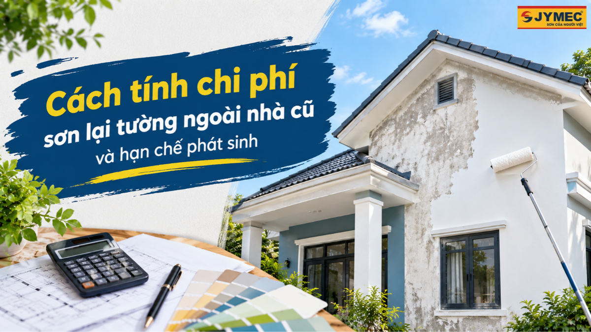 Chi Phi Son Lai Tuong Ngoai Nha Cu Gom Nhung Khoan Nao 4
