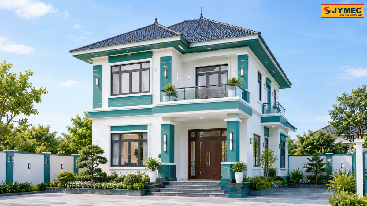 Son Ngoai That Mau Xanh Ngoc Cach Chon Phoi Mau 17
