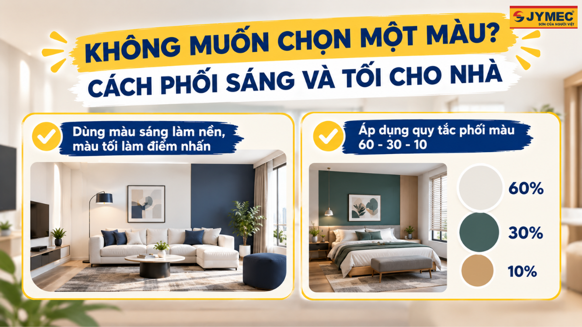 Son Nha Mau Sang Hay Mau Toi Cach Chon Phu Hop 1