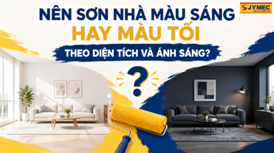 Sơn Nhà Màu Sáng Hay Màu Tối? Cách Chọn Phù Hợp