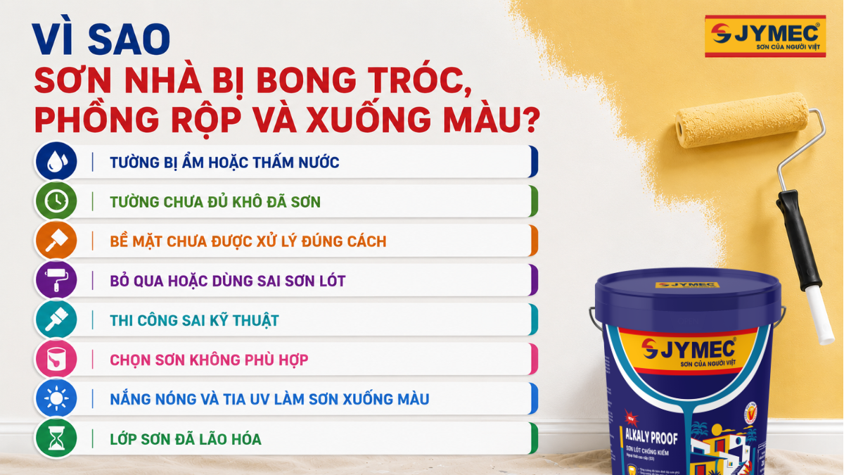 Vi Sao Son Nha Bi Bong Troc Phong Rop Va Xuong Mau 1