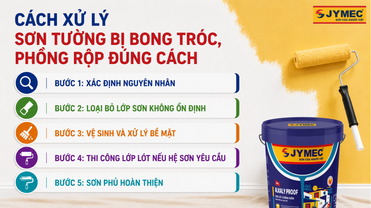 Vi Sao Son Nha Bi Bong Troc Phong Rop Va Xuong Mau 2